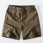 Basic Knit Polo & Knit Shorts Set
