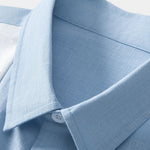 Linen Contrast Button Up Shirt