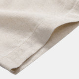 Linen Cuban Shirt with Pockets & Straight Leg Linen Pants Set
