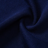 Textured Color Block Knit Polo & Slim Fit Tapered Trousers Set