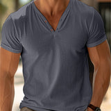 Marcus | Classic V Neck T Shirt