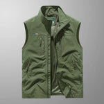 MULTI POCKET UTILITY VEST FOR MEN