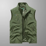 MULTI POCKET UTILITY VEST FOR MEN