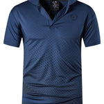 SPORT PRINT POLO SHIRT FOR MEN