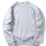 Basic Crew Neck Sweatshirt & Jogger Pants Set