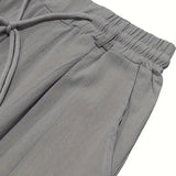 LOOSE FIT LINEN TROUSERS FOR MEN