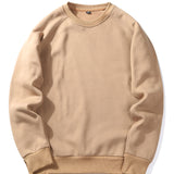 Basic Crew Neck Sweatshirt & Jogger Pants Set