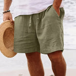 LOOSE FIT STRAIGHT LEG SHORTS FOR MEN