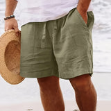 LOOSE FIT STRAIGHT LEG SHORTS FOR MEN