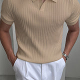 BUTTON STAND COLLAR SHIRT FOR MEN