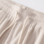 Corduroy Button Up Short Sleeved Shirt & Corduroy Pants Set