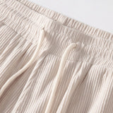 Corduroy Button Up Short Sleeved Shirt & Corduroy Pants Set