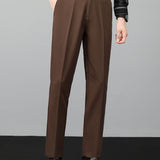 Twist Knitted Henley Shirt & Slim Fit Tapered Trousers Set