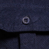Regular Fit Cotton Corduroy Shirt with Pockets