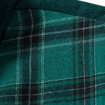 Long Sleeve Plaid Corduroy Patchwork Shirt