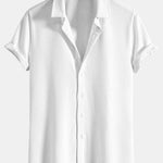 Muscle Fit Ribbed Shirt & Straight Leg Ribbed Pants Set