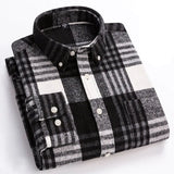 BRUSHED FLANNEL SHIRT FOR MEN