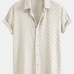 Checkerboard Terry Shirt & Shorts Set