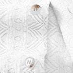 Geometric Jacquard Cuban Shirt