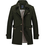 LONG BUSINESS WINDBREAKER FOR MEN