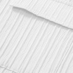 Textured Cuban Collar Pocket Shirt & Straight Leg Linen Pants Set