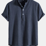 Striped Henley Shirts