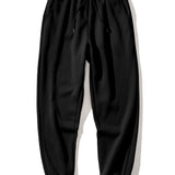 Basic Crew Neck Sweatshirt & Jogger Pants Set