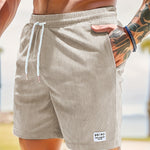 DRAWSTRING SLIM SHORTS FOR MEN