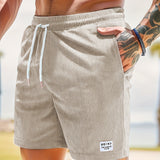 DRAWSTRING SLIM SHORTS FOR MEN