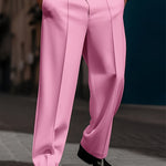 STRAIGHT CUT TROUSERS FOR MEN