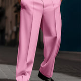 STRAIGHT CUT TROUSERS FOR MEN