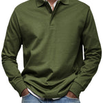 LUXURY LONG-SLEEVED POLO