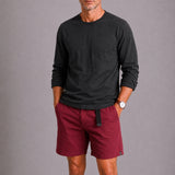 COTTON TWILL SHORTS FOR MEN