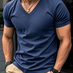CASUAL V-NECK T-SHIRT FOR MEN