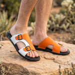 Thornhill Genuine Leather Slide Sandals