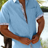 LAPEL COLLAR SHIRT FOR MEN