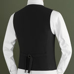 SLEEVELESS BUTTON SHIRT FOR MEN