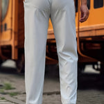 STRAIGHT CUT TROUSERS FOR MEN