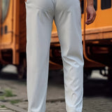 REGULAR STRETCH TROUSERS FOR MEN