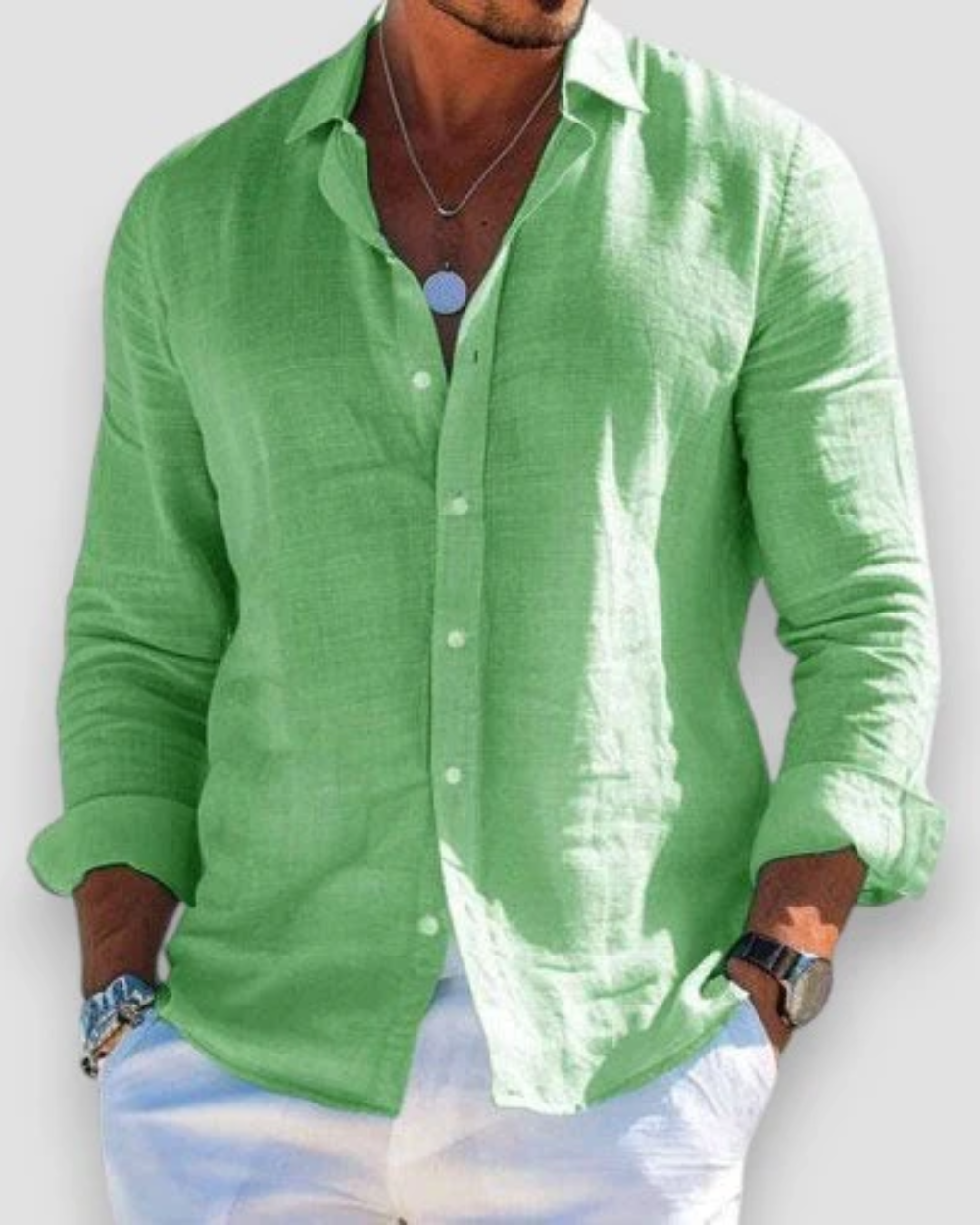 Neil | Casual Long Sleeve Shirt
