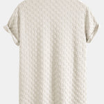 Checkerboard Terry Shirt & Shorts Set