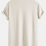 Checkerboard Terry Shirt & Shorts Set
