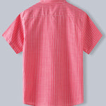 Cotton Striped Button Up Shirt