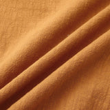 Long Sleeved Textured Stand Collar Shirt