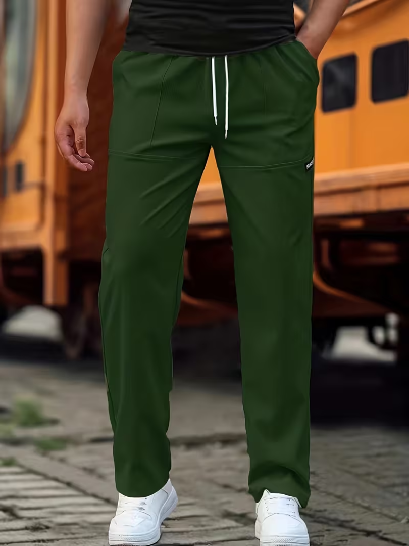 Mitchell | Casual Straight Leg Pants