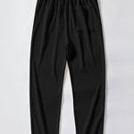 Ribbed Cuban Collar Polo & Straight Leg Ribbed Pants Set
