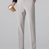 Twist Jacquard V Neck Polo & Slim Fit Tapered Trousers Set