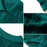 Twisted Jacquard Knit Shirt