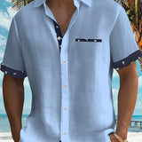 LAPEL SUMMER SHIRT FOR MEN