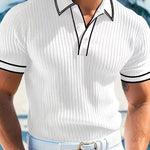 Ian Colour Blocked Polo Shirt